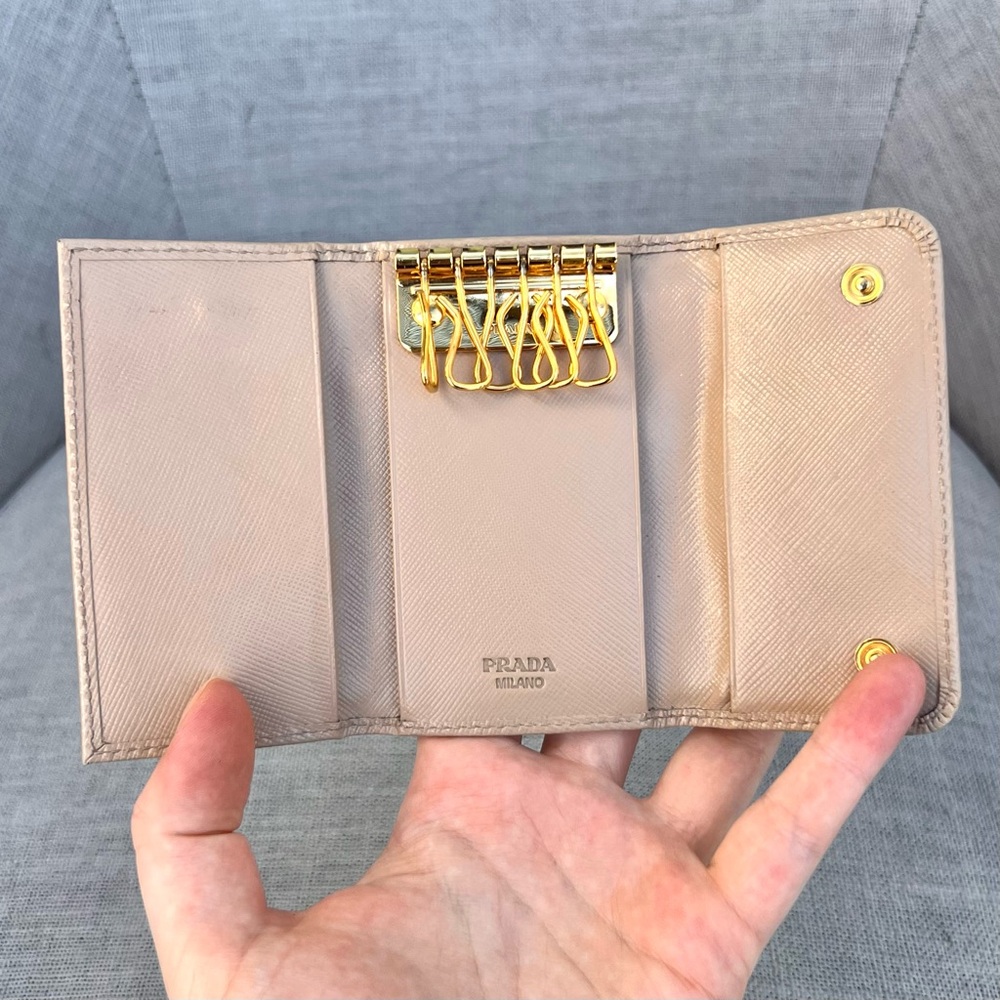 Prada Bow Key Case Holder - Picture 2 of 4